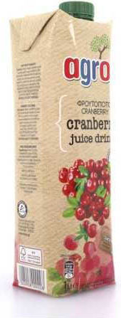Agros Φρουτοποτό Cranberry 1000ml