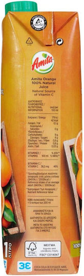 Amita Χυμός Πορτοκάλι 1000ml