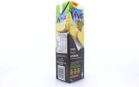 Viva Băutură din Fructe Suc Ananas Fără zahăr 1000ml 1buc