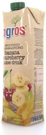 Agros Banane/Kirsche 1000ml 1Stück