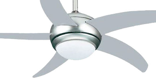Primo PRCF-80425 Ceiling Fan 110cm with Silver Light Fixture
