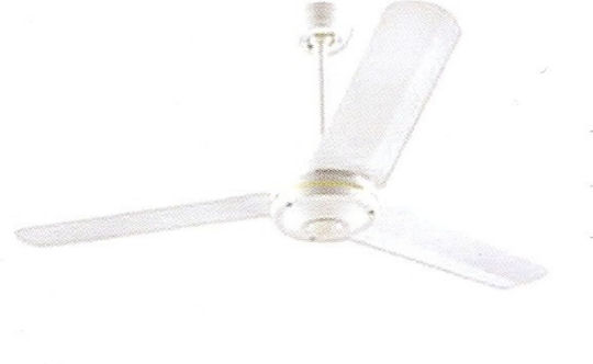 Lineme Industrie Deckenventilator 140cm Weiß