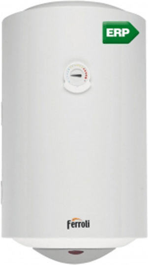 Ferroli Titano Θερμοσίφωνας 50lt Glass Οριζόντιος 4kW