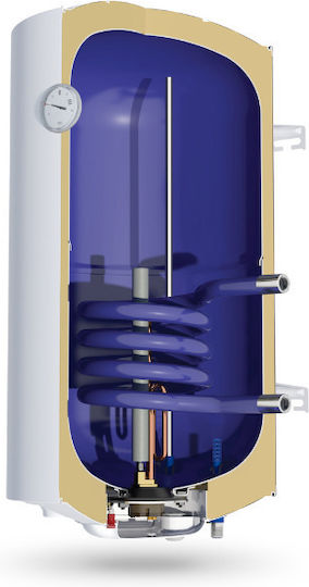 Nobel Αριστερό Ηλεκτρομπόιλερ 60lt Glass Κάθετο 4kW
