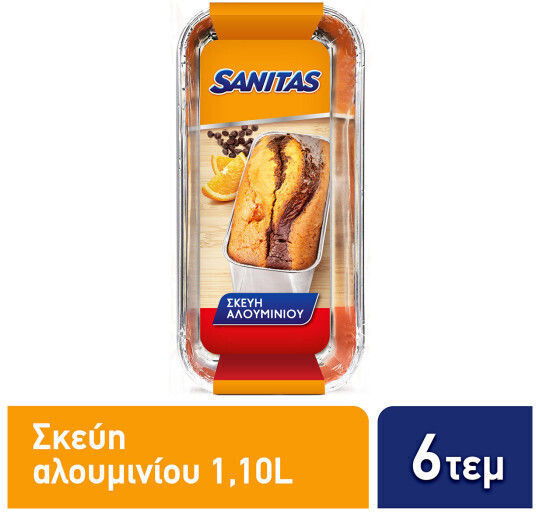 Sanitas Σκεύος μιας Χρήσης 6τμχ