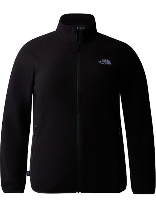 100 Glacier Women's Cardigan with Zipper Tnf Black