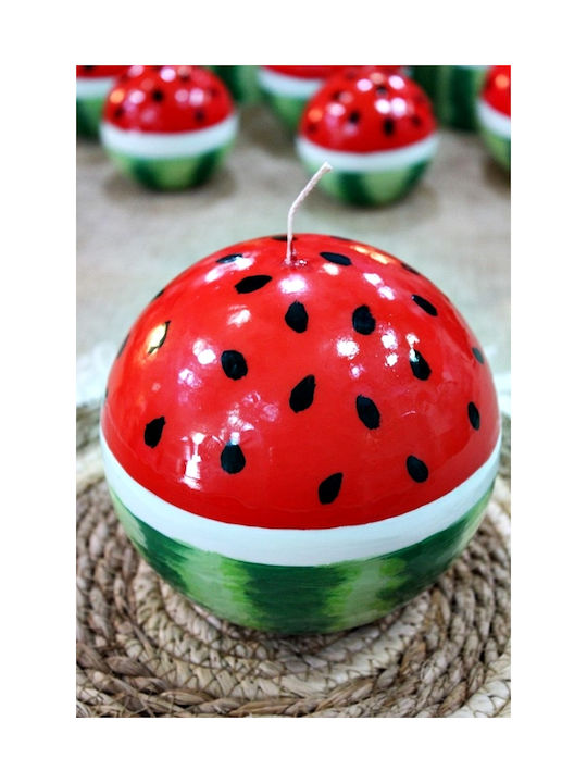 Χειροποίητο Κερί Μπάλα Watermelon Π43 Cm