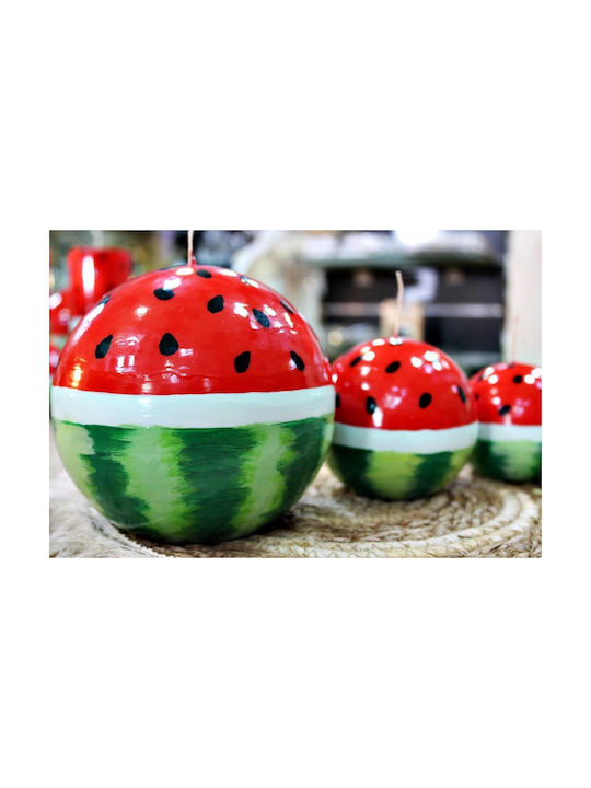 Χειροποίητο Κερί Μπάλα Watermelon Π43 Cm
