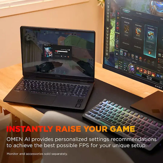 HP OMEN 16-ap0053dx 16" IPS FHD+ 144Hz (Ryzen 9-8940HX/32GB/1TB SSD/GeForce RTX 5060/W11 Home) (US Keyboard)