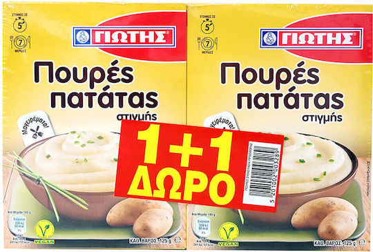 Γιωτης Πουρες Πατατας 2x125gr