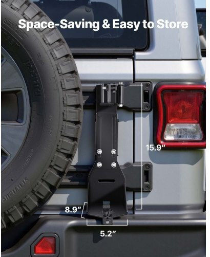 Vevor Βάση Ρεζέρβας Αυτοκινήτου 4x4 για Jeep Wrangler