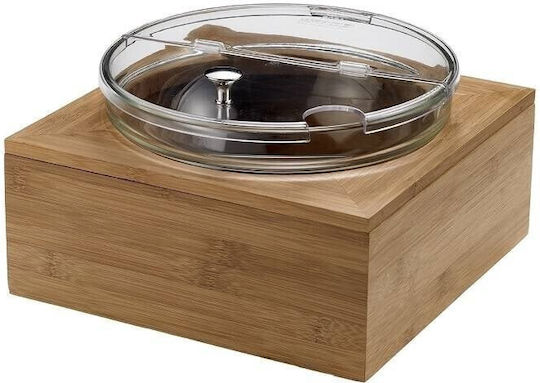 Σετ Θηκη Bamboo Μπωλ 26x26x11cm Hole Ø22 Cm