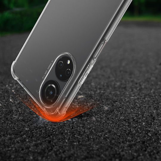 KWmobile Back Cover Silicone with Strap Transparent (Honor X7)