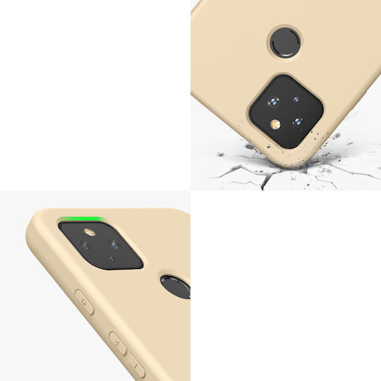 KWmobile Back Cover Σιλικόνης Ροζ (Google Pixel 4a 5G)