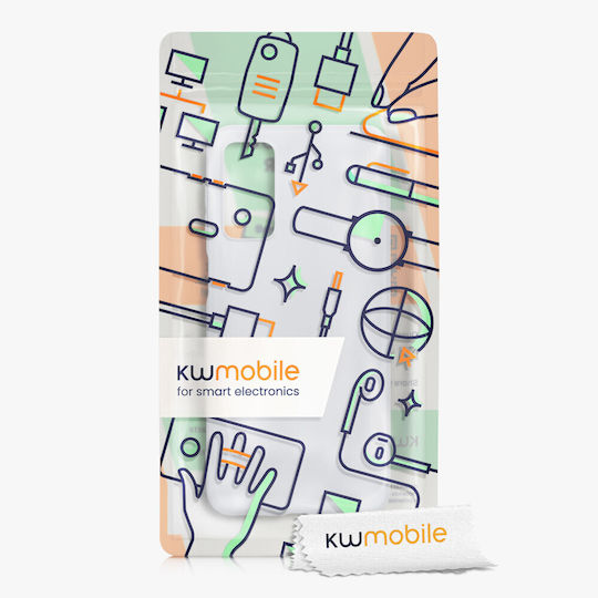 KWmobile Задна корица Силикон Бял (Galaxy M23)