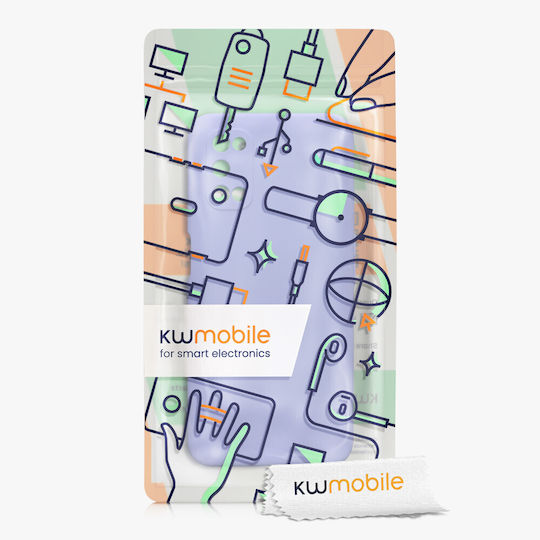 KWmobile Back Cover Silicone Blue (Realme 7 5G)