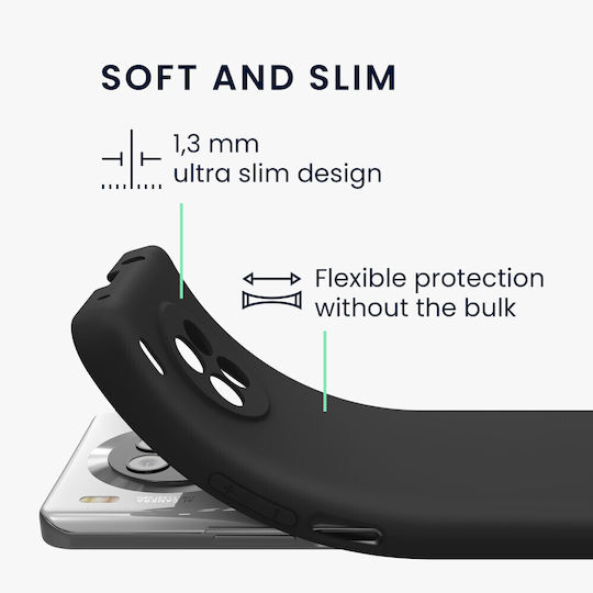 KWmobile Back Cover Silicone Black (Honor 50 Lite)