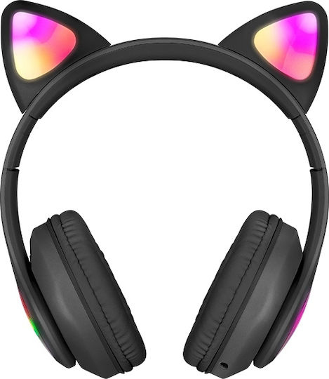 Defender FreeMotion B585 Bluetooth Wireless On Ear Headphones with Radio with 8 hours of Operation Black