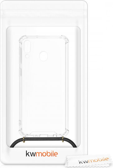 KWmobile Umschlag Rückseite Silikon Transparent (Galaxy M20)