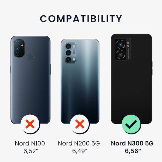 KWmobile Back Cover Σιλικόνης Ροζ (OnePlus Nord)