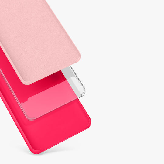 KWmobile Back Cover Σιλικόνης Ροζ (OnePlus Nord)