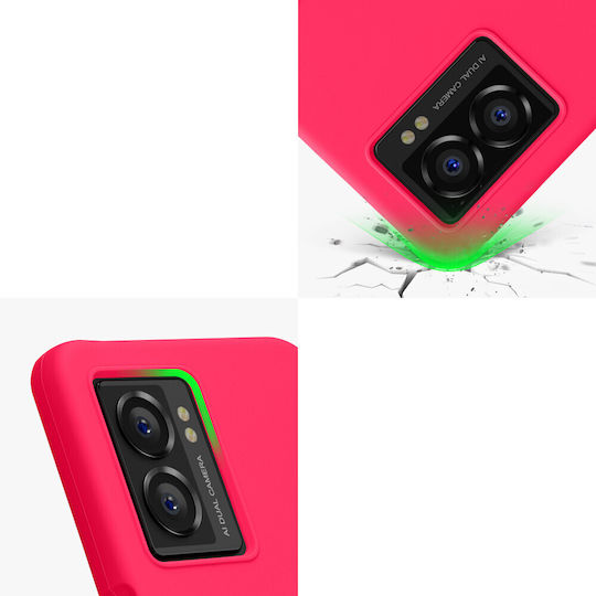 KWmobile Back Cover Σιλικόνης Ροζ (OnePlus Nord)