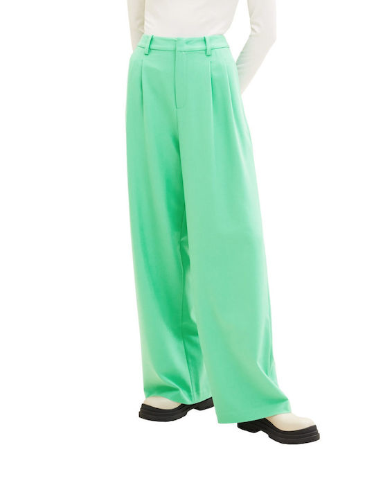 Damen Stoff Hose Grün