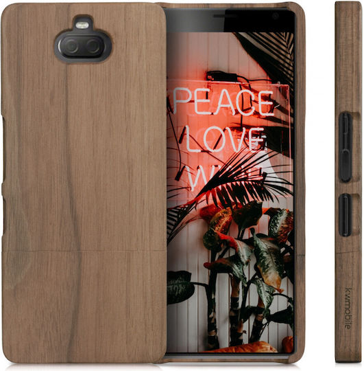 KWmobile Wood Back Cover Maro (Xperia 10 Plus)