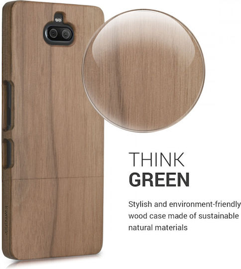 KWmobile Wood Back Cover Maro (Xperia 10 Plus)