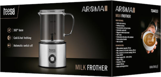 Teesa Aroma F60 Device for Hot & Cold Milk Froth with Non-stick Coating 740ml