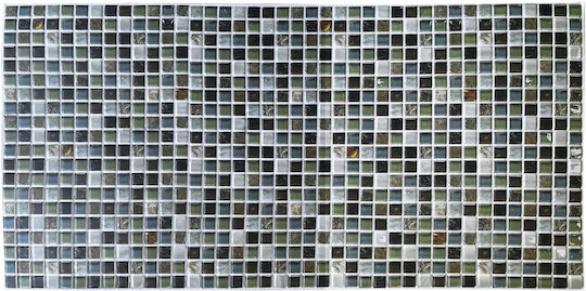 Panouri Decorative 3D Din PVC Cu Adeziv Iceland Multicolor 98x48x0.3cm