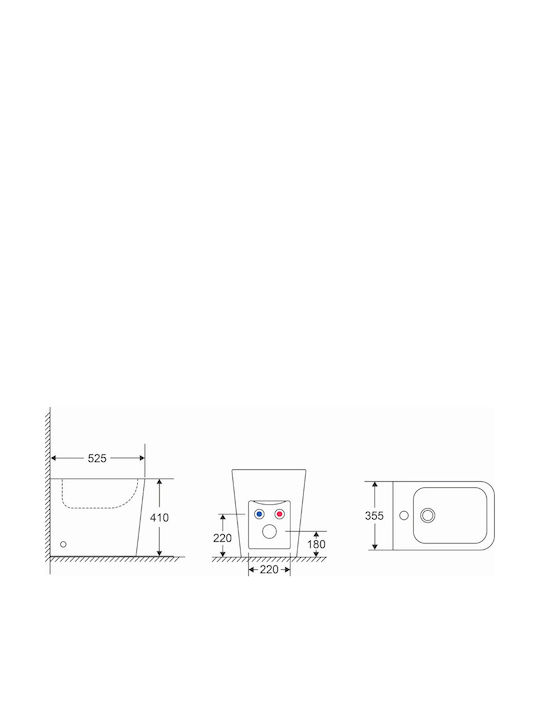 Karag Floor-Standing Bidet Lt 062c xx