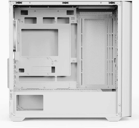 Aerocool D302A Gaming Mini Tower Computer Case with Side Window White