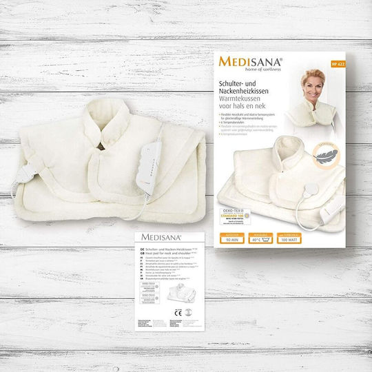 Medisana HP 622 Shoulder/Neck Heating Pad White 56x52cm