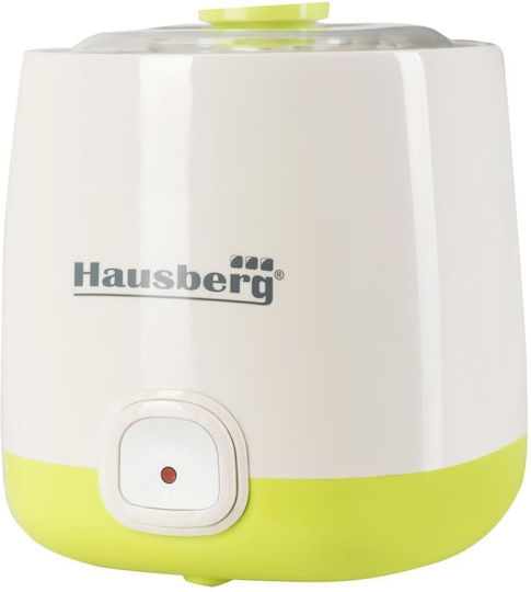 Hausberg HB-2190 Yogurt Maker with Container 1lt White 20W