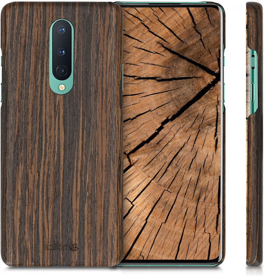 Kalibri Back Cover Plastic Brown (OnePlus 8)
