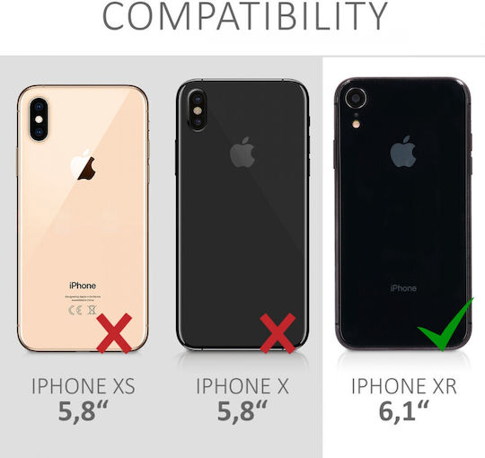 Kalibri Back Cover Plastic Brown (iPhone XR)