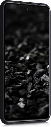 KWmobile Huawei Umschlag Rückseite Silikon Schwarz (Ehre 10)