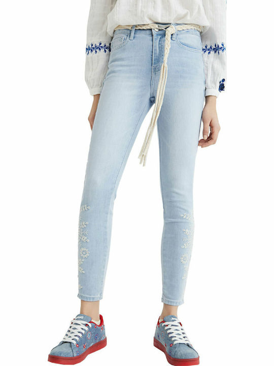 Crown Γυναικείο Jean Παντελόνι σε Skinny Εφαρμογή