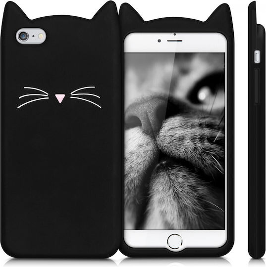 KWmobile Back Cover Σιλικόνης Μαύρο (iPhone 6 Plus / 6s PlusRealme 6 / 6s)