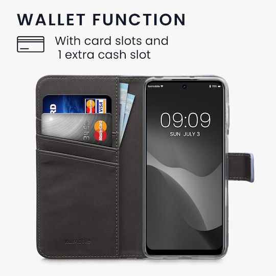 KWmobile Wallet Δερματίνης / Δερμάτινο Πολύχρωμο (Moto G42)