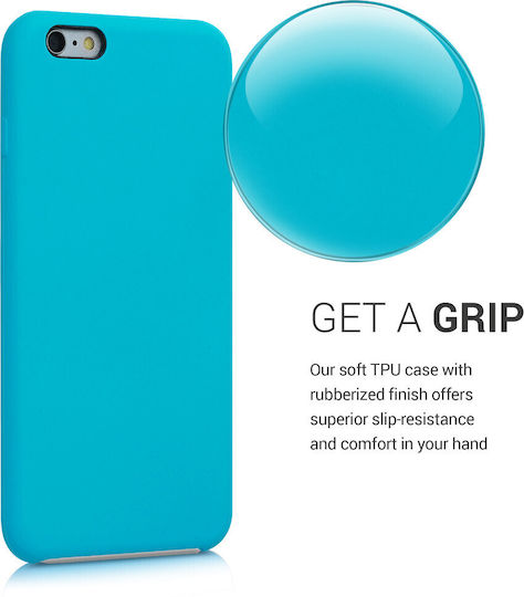 KWmobile Back Cover Silicon Albastru (iPhone 6/6s PlusRealme 6 / 6s)