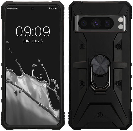 KWmobile 360 Full Cover Πλαστικό / Σιλικόνης Μαύρο (Google Pixel 8 Pro)