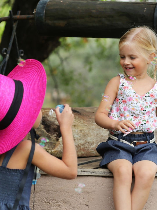 M&B Kid's Fashion Kinderhemd Ärmellos Mehrfarbig