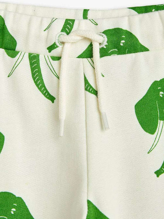 Mini Rodini Kids Sweatpants offwhite