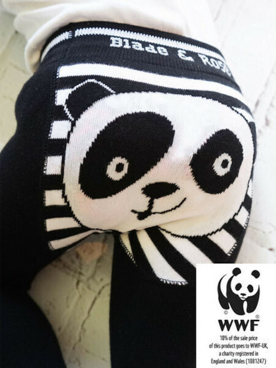 Παιδικό Κολάν Blade & Rose Wwf Panda Μαύρο-άσπρο