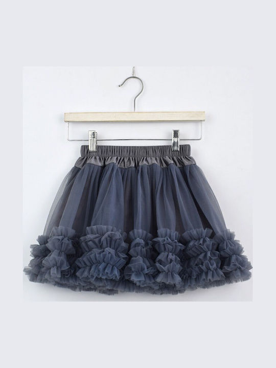 Φούστα Super Tutu Σκούρο Γκρι