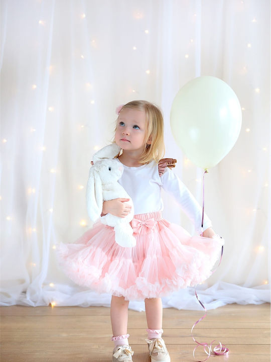 Elefunt Kids' Tulle Tutu Skirt Pink