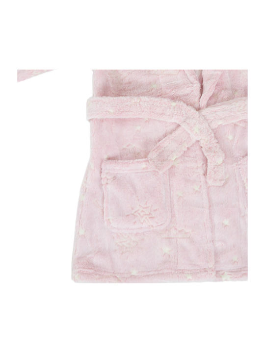 Bonito Halat pentru copii De iarnă Fleece Pink
