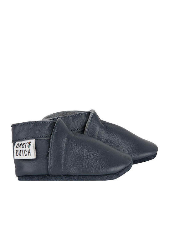 Baby Dutch Βρεφικά Παπούτσια Αγκαλιάς Blue Unisex 22 X 16 X 7 Cm